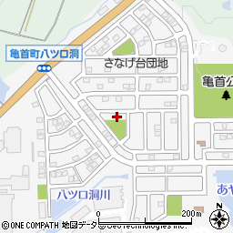 愛知県豊田市亀首町八ツ口洞253周辺の地図