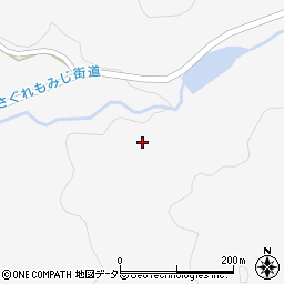愛知県設楽町（北設楽郡）東納庫（竹屋敷）周辺の地図