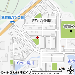 愛知県豊田市亀首町八ツ口洞254周辺の地図
