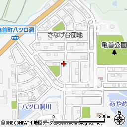 愛知県豊田市亀首町八ツ口洞261周辺の地図
