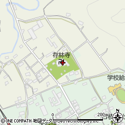 存林寺周辺の地図