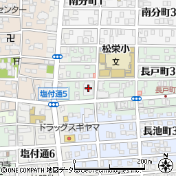名古屋長戸町寮周辺の地図