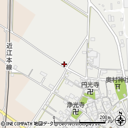 滋賀県東近江市五個荘奥町971周辺の地図