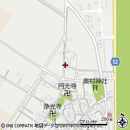滋賀県東近江市五個荘奥町686周辺の地図