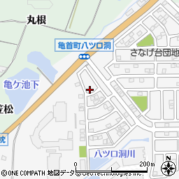 愛知県豊田市亀首町八ツ口洞84周辺の地図