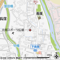 静岡県駿東郡長泉町下長窪周辺の地図