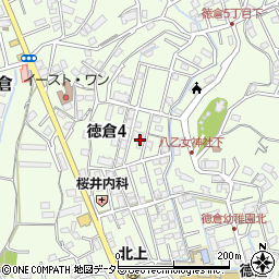 エグロンティーヌ徳倉周辺の地図