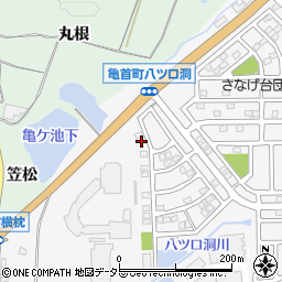 愛知県豊田市亀首町八ツ口洞63周辺の地図