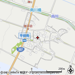 滋賀県東近江市平柳町1204周辺の地図