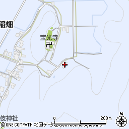 兵庫県丹波市氷上町稲畑20周辺の地図