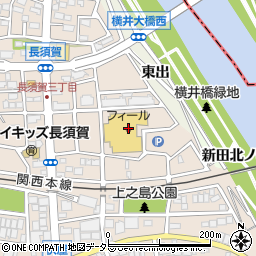 名古屋銀行フィールスマイルプラザ ＡＴＭ周辺の地図