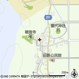兵庫県丹波市柏原町田路606周辺の地図