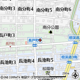 愛知県名古屋市昭和区長戸町5丁目34周辺の地図