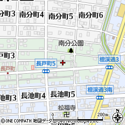 愛知県名古屋市昭和区長戸町5丁目37周辺の地図