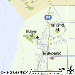 兵庫県丹波市柏原町田路603周辺の地図