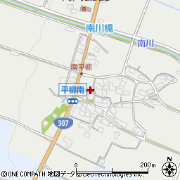 滋賀県東近江市平柳町1209周辺の地図