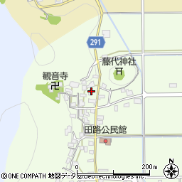 兵庫県丹波市柏原町田路612周辺の地図