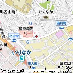 名鉄協商杁中第８駐車場周辺の地図