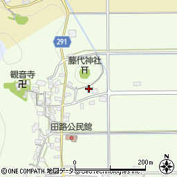 兵庫県丹波市柏原町田路405周辺の地図
