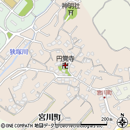 円覚寺周辺の地図