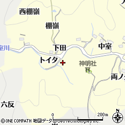 愛知県豊田市芳友町トイタ周辺の地図
