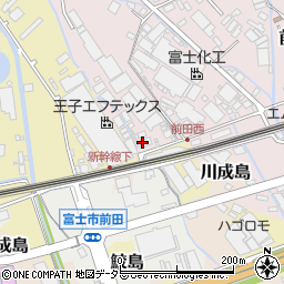 王子特殊紙株式会社　富士製造所周辺の地図