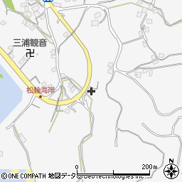 神奈川県三浦市南下浦町松輪220周辺の地図