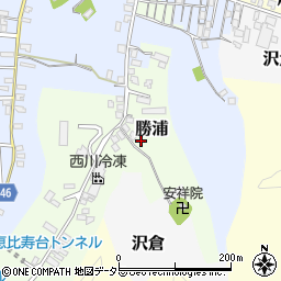 千葉県勝浦市勝浦199周辺の地図