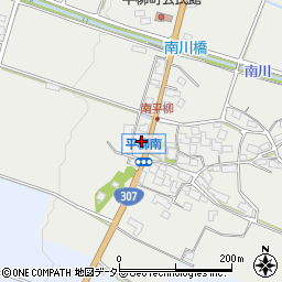 滋賀県東近江市平柳町1214周辺の地図