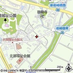日進岩崎郵便局周辺の地図