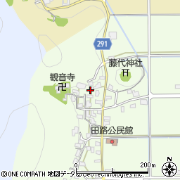 兵庫県丹波市柏原町田路607周辺の地図