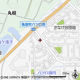 愛知県豊田市亀首町八ツ口洞135周辺の地図