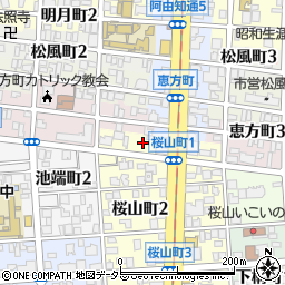花柳龍之進日舞教室周辺の地図