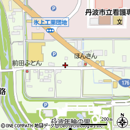 兵庫県丹波市柏原町田路117周辺の地図