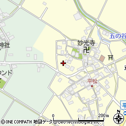 滋賀県東近江市平松町400周辺の地図