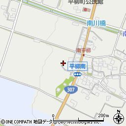 滋賀県東近江市平柳町1241周辺の地図
