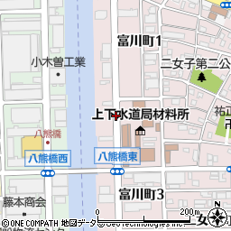 富川町周辺の地図