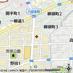 サンエックス名古屋営業所周辺の地図