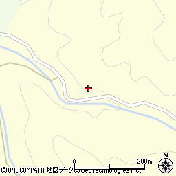 愛知県豊田市大多賀町（椹木谷）周辺の地図