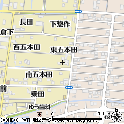 愛知県海部郡蟹江町須成東五本田2120周辺の地図