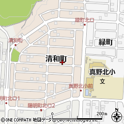 滋賀県大津市清和町14-4周辺の地図