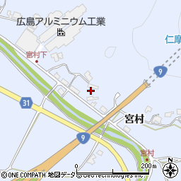 島根県大田市仁摩町大国宮村271周辺の地図