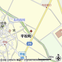 滋賀県東近江市平松町1191周辺の地図