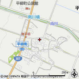 滋賀県東近江市平柳町1201周辺の地図