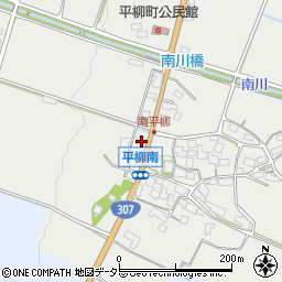 滋賀県東近江市平柳町1215周辺の地図