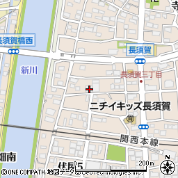 愛知県名古屋市中川区長須賀3丁目1108周辺の地図