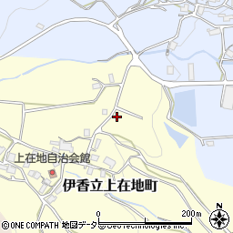 滋賀県大津市伊香立上在地町周辺の地図