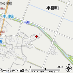 滋賀県東近江市平柳町1136周辺の地図