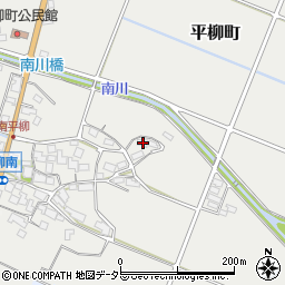 滋賀県東近江市平柳町1135周辺の地図