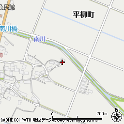 滋賀県東近江市平柳町1126-1周辺の地図